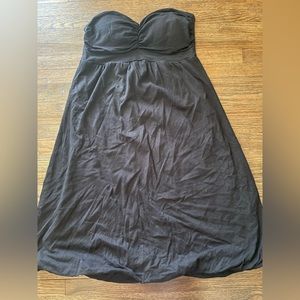 Black Strapless dress